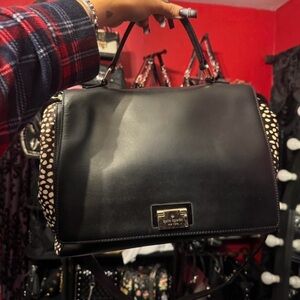 Kate Spade Black and White Satchel